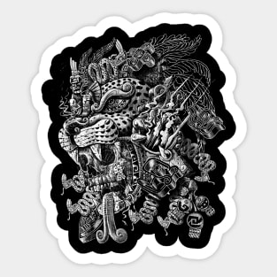 Jaguar Warrior Sticker